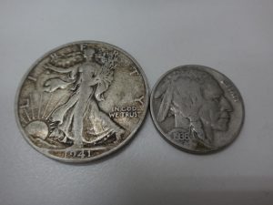 大吉 調布店 で古いお金（古銭）を買取ました