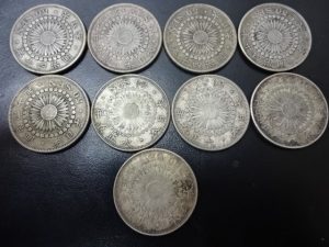 大吉 調布店 で古いお金(古銭)を買取ました