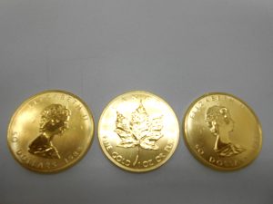メープル金貨お買取りしました!大吉サンシパーク桑名店