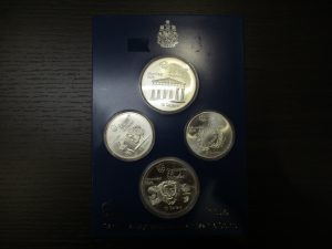 小倉南区下曽根、大吉サニーサイドモール小倉店で買取りました記念コイン(外国ドル)の画像です