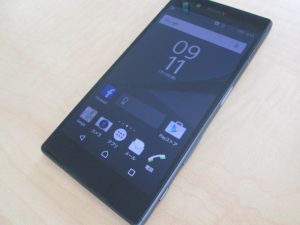 ソフトバンク XPELIA Z5 501SO グラファイトブラック