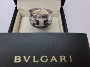 ブランド品のブルガリ（リング）をお買取させていただきました。大吉サンシパーク桑名店！