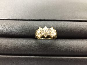 またまたメレダイヤ付指輪を買取させて頂いた大吉羽曳野店です！
