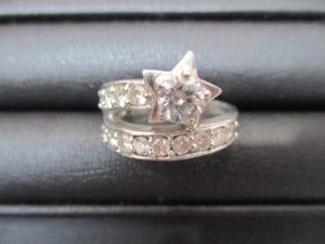 小倉南区下曽根、大吉サニーサイドモール小倉店で買取りましたダイヤの指輪の画像です