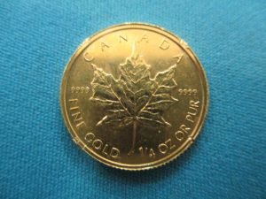 大吉 武蔵小金井店 メイプル金貨の画像です。