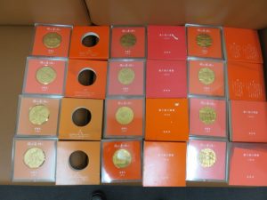 造幣局 記念銅メダルをお買取させて頂きました。