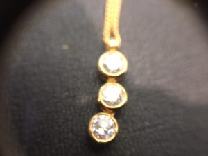 ダイヤモンドのネックレスをお買取しました。買取専門店　大吉　イオンタウン仙台泉大沢店です。