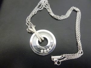 ショパール ハッピーダイヤモンド ネックレスお買取りしました。岡山県大吉ゆめタウン倉敷店