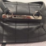 CHANEL　チョコバーステッチボストン
