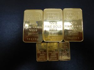 金インゴットお買取しました！大吉サンシパーク桑名店です
