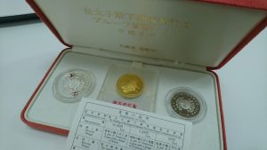 記念硬貨　買取　福井市
