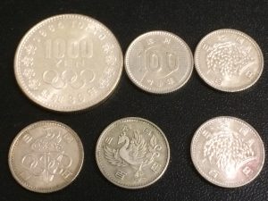 銀貨（稲穂・鳳凰・東京オリンピック 100円/1000円）