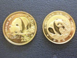 人気の中国・パンダ金貨の買取しました。買取専門店大吉ゆめタウン中津店です。