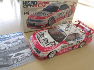 タミヤ110　ニスモ・クラリオンGT-RLM　完成品