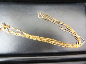 買取専門店 大吉 JR八尾店で金のネックレスを貴金属買取ました。