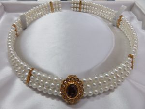 K18 ・パール使いの素敵なチョーカーをお買取りさせて頂きました。