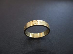 松江市のお客様よりグッチのリングをお買取りいたしました。大吉松江店