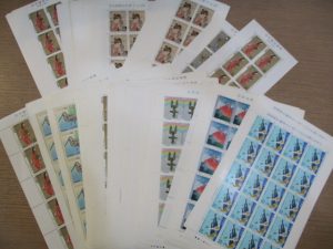 大吉 武蔵小金井店 切手 シート切手の画像です。