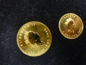 メイプルリーフ金貨をお買取りしました。福岡市大吉七隈四ツ角店です。
