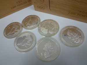バルセロナオリンピック銀貨お買取りしました。福岡市大吉七隈四ツ角店