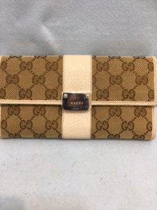 グッチ　GGキャンバス　長財布をお買取しました！買取専門店　大吉　イオンタウン仙台泉大沢店です！