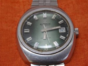 古いエドックスの時計も買取している大吉羽曳野店です！