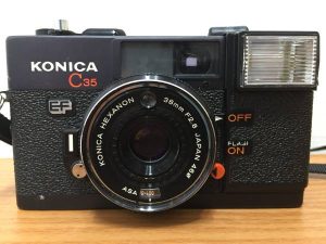 コニカのコンパクトカメラを買取させて頂いた大吉羽曳野店です！