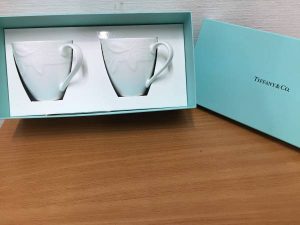 ティファニーのマグカップを買取させて頂いた大吉羽曳野店です！