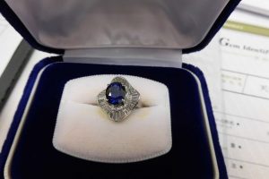 サファイアのリングのお買取りがありました　大吉伊丹店