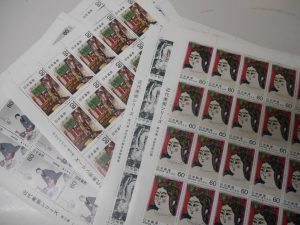 買取専門店　大吉　JR八尾店で収集していた切手を買取ました。