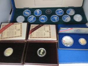 カルガリーオリンピック記念硬貨・アメリカの銀貨・金貨をお買取させて頂きました。