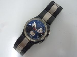 グッチ　クロノグラフチタン　時計お買取りしました。福岡市大吉七隈四ツ角店