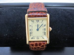 カルティエの時計を買取りました、大吉草加店にお任せください