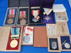 勲章・メダルをお買取りさせて頂きました。