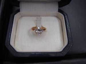 ダイヤの指輪をお買取り致しました大吉鶴見店です。