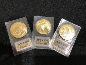 御即位 10万円 金貨 買取 小倉南区 サニーサイドモール小倉 大吉