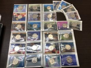 記念貨幣 硬貨 地方自治法施行60周年記念 500円銀貨幣 買取 小倉南区 サニーサイドモール小倉 大吉