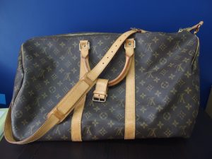 Louis Vuitton ルイヴィトン モノグラム キーポルバンドリエール55