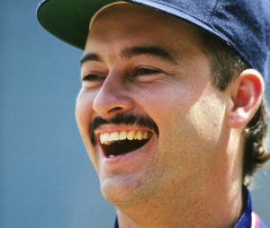 BOSTON, MA - MAY 1991 : Mike Greenwell #39 of the Boston Red Sox prior to a game against the Baltimore Orioles in May 1991 in Boston, Massachusetts. Photo by Ronald C. Modra/Sports Imagery/Getty Images)