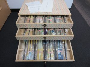 「源氏物語」扇原画(フランクリンミント)のお買取りなら天神橋筋商店街の大吉へ