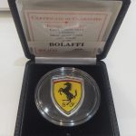 フェラーリエンブレム誕生90年記念　5ドル銀貨