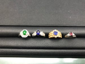 色石リングの買取りなら大吉松山久万ノ台店へ