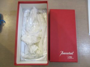 大吉 武蔵小金井店 バカラ ワイングラス の画像です。