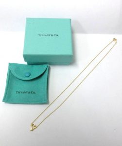 ティファニー　K18　ネックレス