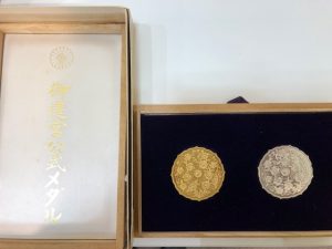 神宮式　記念メダル　純金・純銀をお買取りしました！買取専門店 大吉 仙台泉大沢店です。