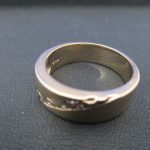 古いリングK18 (2)