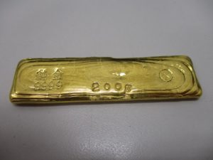 金高価買取中。生駒駅からすぐの買取専門店大吉グリーンヒルいこま店でお買取させて頂きました金の画像です。