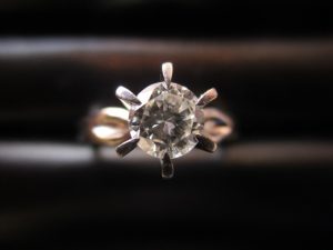 大吉 武蔵小金井店 ダイヤ プラチナリングの画像です。