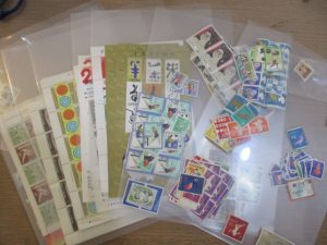 大吉 武蔵小金井店 切手シート　バラ切手の画像です。
