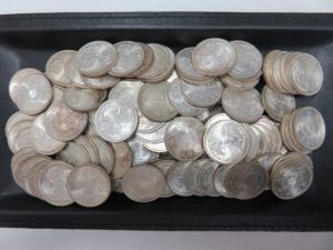 古銭の銀貨をお買取りさせて頂きました。
